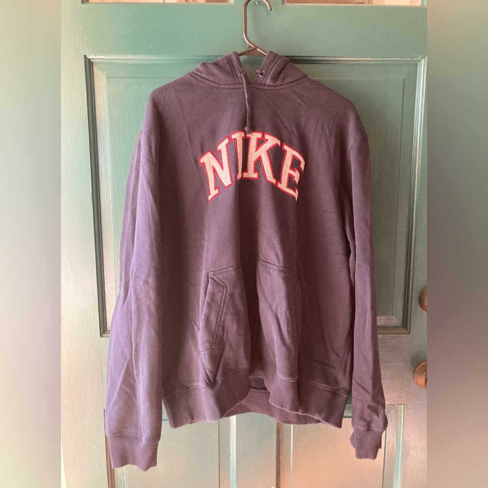 Navy blue Nike Pullover Hoodie Sweatshirt XL